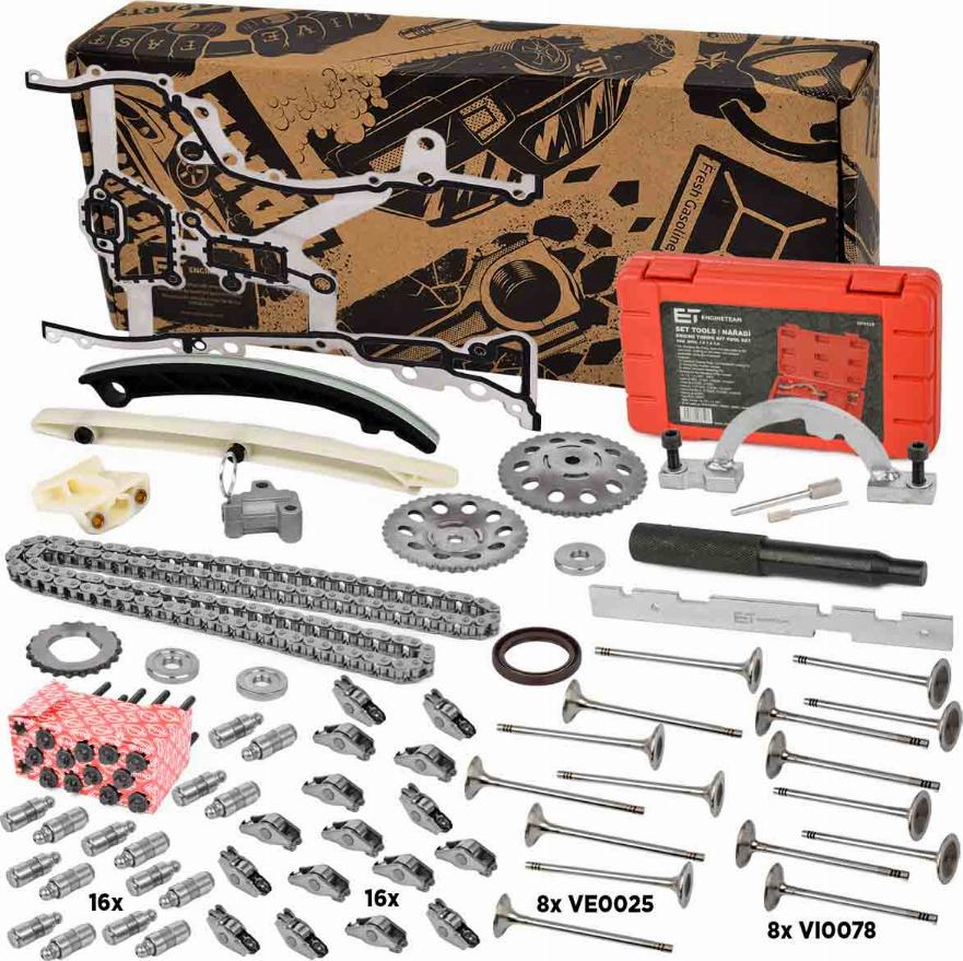 ET Engineteam RS0008VR6 - Kit catena distribuzione autozon.pro