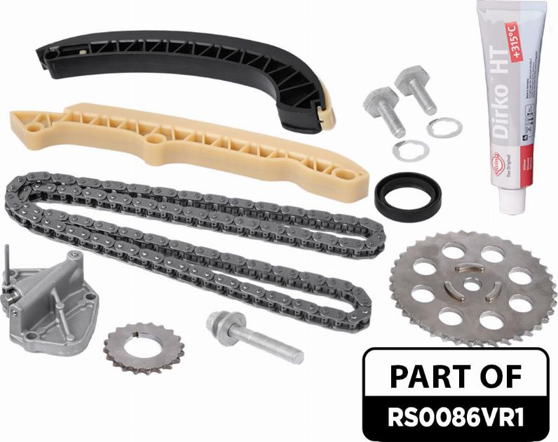 ET Engineteam RS0086VR1 - Kit catena distribuzione autozon.pro