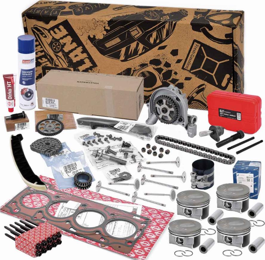 ET Engineteam RS0088VR2 - Kit catena distribuzione autozon.pro