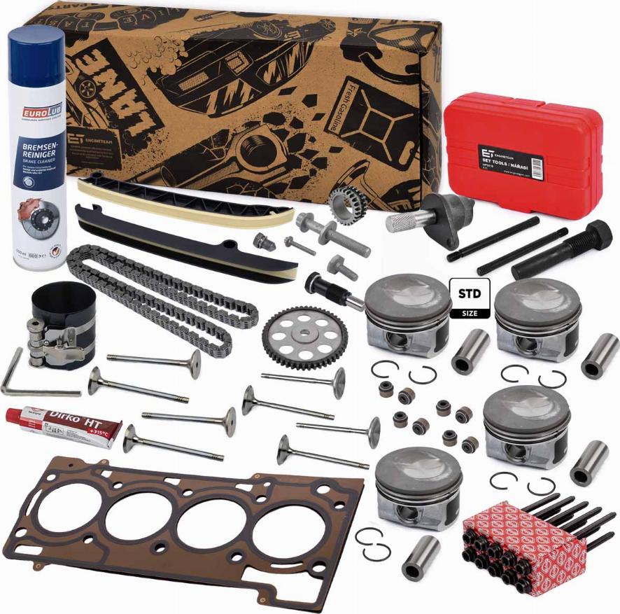 ET Engineteam RS0106VR2 - Kit catena distribuzione autozon.pro