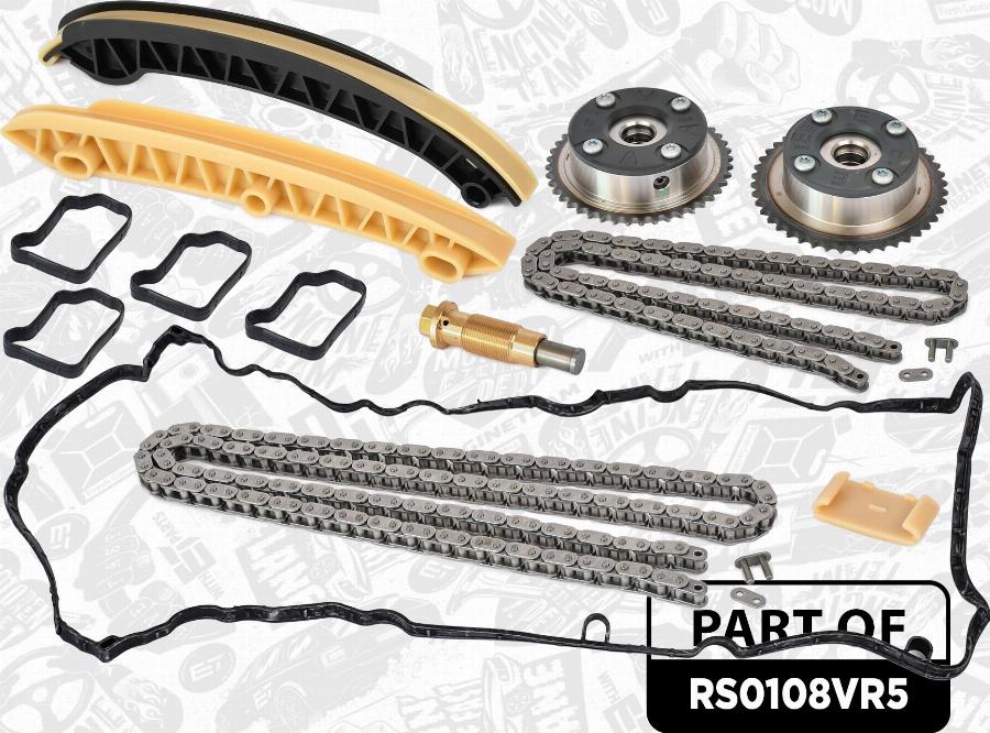 ET Engineteam RS0108VR5 - Kit catena distribuzione autozon.pro