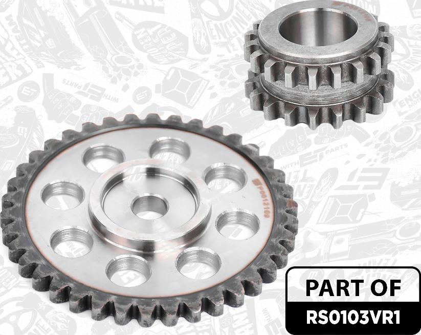 ET Engineteam RS0103VR1 - Kit catena distribuzione autozon.pro