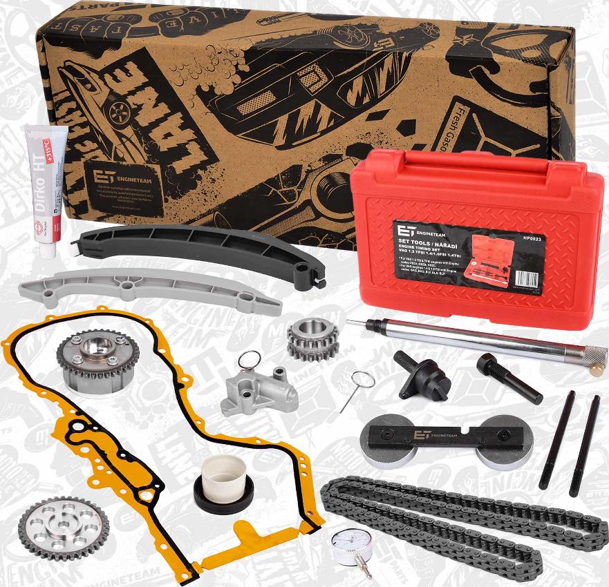 ET Engineteam RS0103VR3 - Kit catena distribuzione autozon.pro