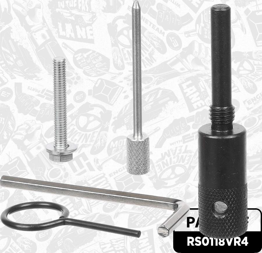 ET Engineteam RS0118VR4 - Kit catena distribuzione autozon.pro