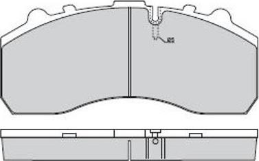 E.T.F. 12-5328 - Kit pastiglie freno, Freno a disco autozon.pro