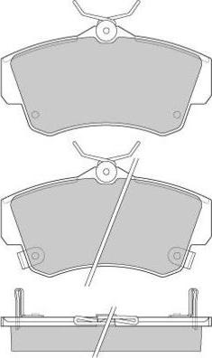 ATE 602959 - Kit pastiglie freno, Freno a disco autozon.pro