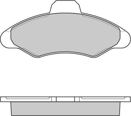 SAFELINE TDB617 - Kit pastiglie freno, Freno a disco autozon.pro