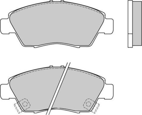 HELLA 8DB 355 035-061 - Kit pastiglie freno, Freno a disco autozon.pro