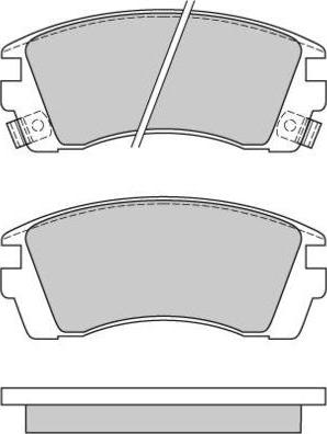 BENDIX 572397 - Kit pastiglie freno, Freno a disco autozon.pro