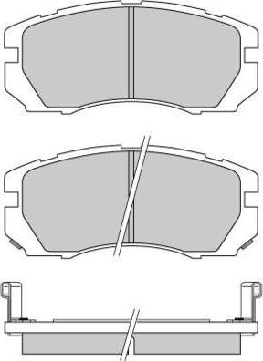 ACDelco AC651481D - Kit pastiglie freno, Freno a disco autozon.pro