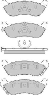 VEMA K641801 - Kit pastiglie freno, Freno a disco autozon.pro