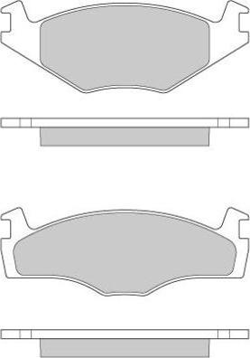 E.T.F. 12-0260 - Kit pastiglie freno, Freno a disco autozon.pro