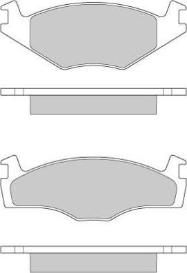 E.T.F. 12-0261 - Kit pastiglie freno, Freno a disco autozon.pro