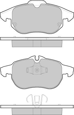 Roadhouse 2888.02 - Kit pastiglie freno, Freno a disco autozon.pro