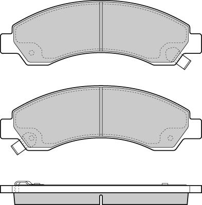 Valeo 604016 - Kit pastiglie freno, Freno a disco autozon.pro