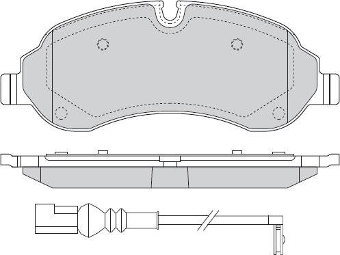 ATE 602611 - Kit pastiglie freno, Freno a disco autozon.pro