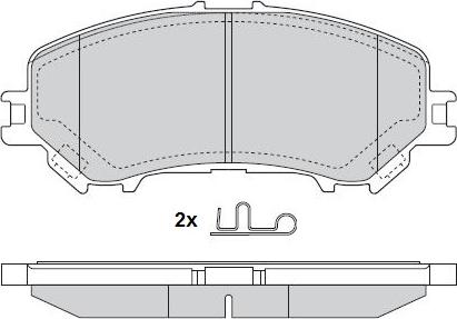 ATE 605652 - Kit pastiglie freno, Freno a disco autozon.pro