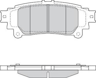 ATE 605666 - Kit pastiglie freno, Freno a disco autozon.pro