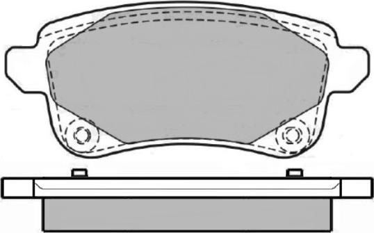 E.T.F. 12-1690 - Kit pastiglie freno, Freno a disco autozon.pro