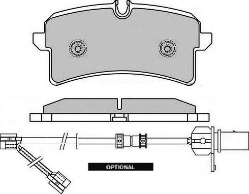 VAG 3Y0698451C - Kit pastiglie freno, Freno a disco autozon.pro