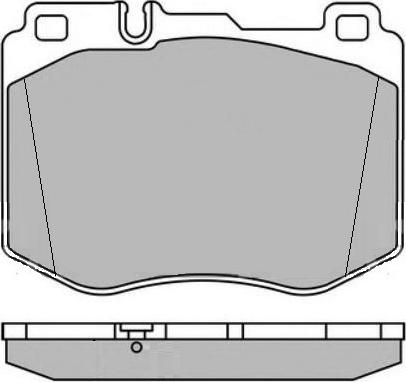 E.T.F. 12-1613 - Kit pastiglie freno, Freno a disco autozon.pro