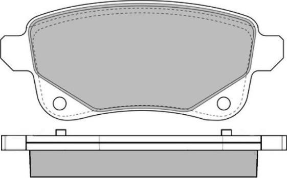 E.T.F. 12-1689 - Kit pastiglie freno, Freno a disco autozon.pro