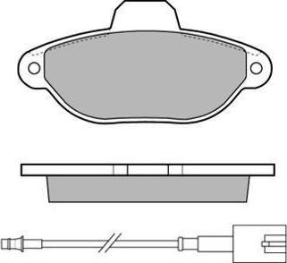 ATE 603838 - Kit pastiglie freno, Freno a disco autozon.pro