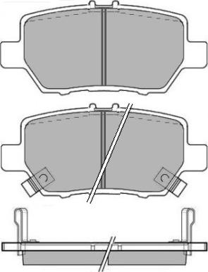 GMC 2516601 - Kit pastiglie freno, Freno a disco autozon.pro