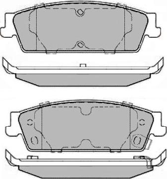 BENDIX PD1194 - Kit pastiglie freno, Freno a disco autozon.pro