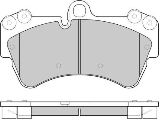 E.T.F. 12-1099 - Kit pastiglie freno, Freno a disco autozon.pro