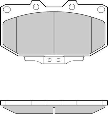 Ferodo HQF4057AC - Kit pastiglie freno, Freno a disco autozon.pro