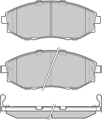 FTE 9001712 - Kit pastiglie freno, Freno a disco autozon.pro