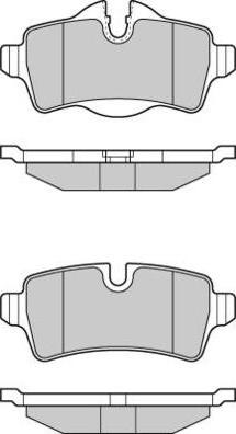 Akebono AN-7003K - Kit pastiglie freno, Freno a disco autozon.pro