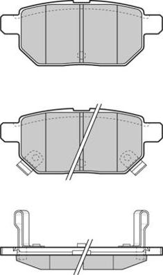 Magneti Marelli 323700009600 - Kit pastiglie freno, Freno a disco autozon.pro