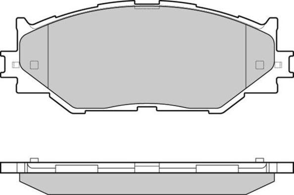 Adriauto GLBP0457 - Kit pastiglie freno, Freno a disco autozon.pro