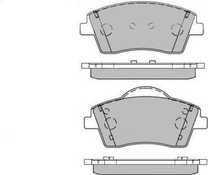 E.T.F. 12-1781 - Kit pastiglie freno, Freno a disco autozon.pro