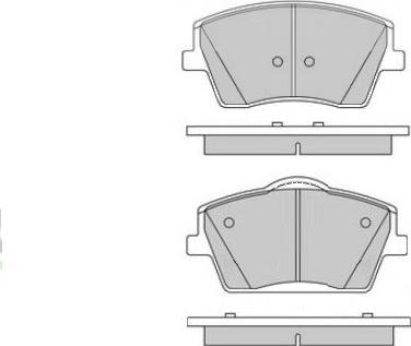 E.T.F. 12-1782 - Kit pastiglie freno, Freno a disco autozon.pro