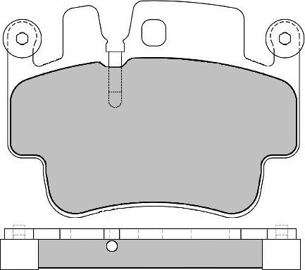 E.T.F. 12-1730 - Kit pastiglie freno, Freno a disco autozon.pro