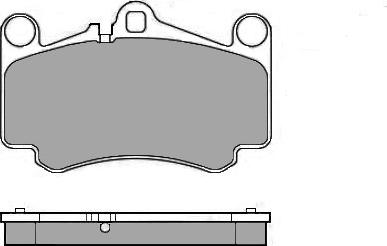 ACDelco AC0581588AD - Kit pastiglie freno, Freno a disco autozon.pro