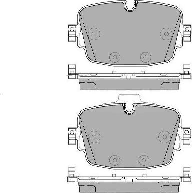 Bentley 4M0698451AA - Kit pastiglie freno, Freno a disco autozon.pro