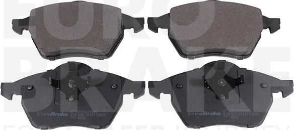 Eurobrake 5502229985 - Kit pastiglie freno, Freno a disco autozon.pro