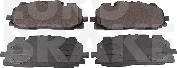 Eurobrake 55022247139 - Kit pastiglie freno, Freno a disco autozon.pro