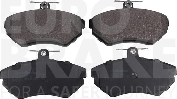 Eurobrake 5502224739 - Kit pastiglie freno, Freno a disco autozon.pro