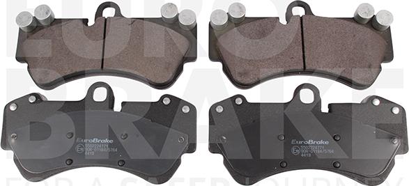 Eurobrake 5502224771 - Kit pastiglie freno, Freno a disco autozon.pro