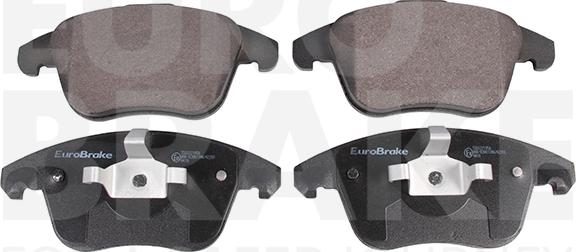 Eurobrake 5502221956 - Kit pastiglie freno, Freno a disco autozon.pro