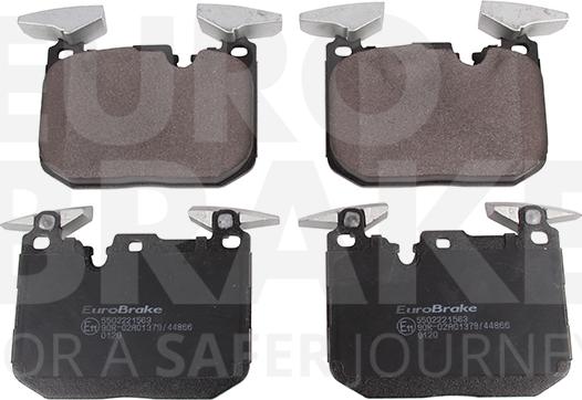 Eurobrake 5502221563 - Kit pastiglie freno, Freno a disco autozon.pro