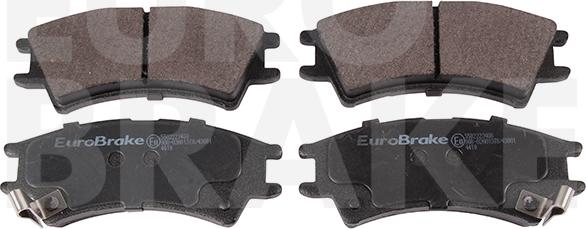 Eurobrake 5502223408 - Kit pastiglie freno, Freno a disco autozon.pro