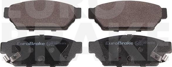 Eurobrake 5502223022 - Kit pastiglie freno, Freno a disco autozon.pro