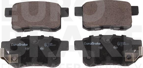 Eurobrake 5502222644 - Kit pastiglie freno, Freno a disco autozon.pro