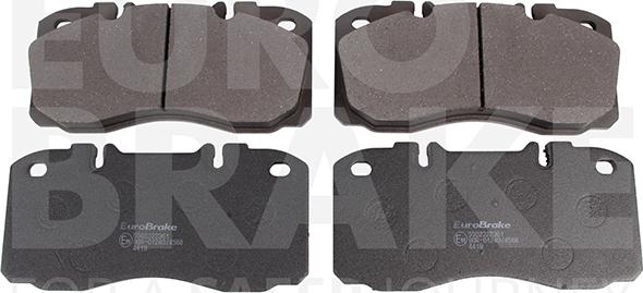 Eurobrake 5502222361 - Kit pastiglie freno, Freno a disco autozon.pro